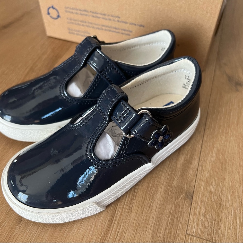 New Keds Daphne Mary Janes Paten Navy Blue